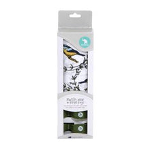 Load image into Gallery viewer, All4Ella Muslin Wrap & 2 Pram Pegs - Bird