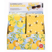 Load image into Gallery viewer, IS Gift - Cleaning Cloth &amp; Glasses Case
