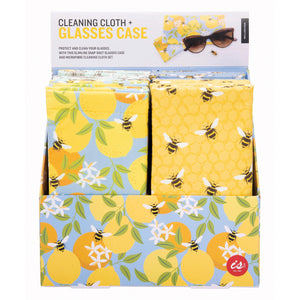 IS Gift - Cleaning Cloth & Glasses Case