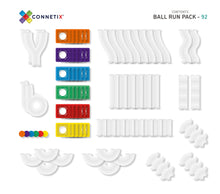 Load image into Gallery viewer, Connetix 92 Piece Ball Run Pack