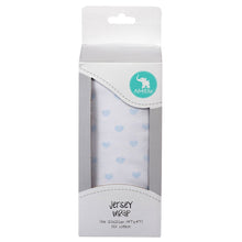 Load image into Gallery viewer, All4Ella Muslin Jersey Wrap  - Heart Blue