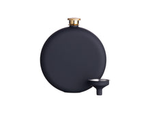 Load image into Gallery viewer, Barcraft Hip Flask Soft Touch 350ml Gift Boxed (Black)