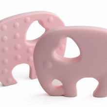 Load image into Gallery viewer, Little Woods Elephant Silicone Teether