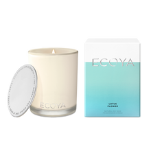 Load image into Gallery viewer, Ecoya Lotus Flower Natural Soy Wax Candle