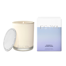 Load image into Gallery viewer, Ecoya Coconut and Elderflower Natural Soy Wax Candle