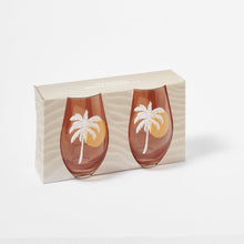 Load image into Gallery viewer, Sunnylife Cheers Stemless Glass Tumblers
