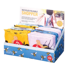 Load image into Gallery viewer, Foldable Shopper - Made From Recycled Plastic Bottles