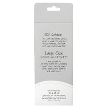 Load image into Gallery viewer, All4Ella Muslin Jersey Wrap  - Heart Blue