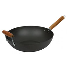 Load image into Gallery viewer, Davis & Waddell Lotus Rock Wok 35cm