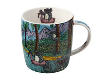 Load image into Gallery viewer, Royal Children's Hospital Foundation Uoo Uoo Mug & Coaster Set - Mulga the Artist