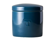 Load image into Gallery viewer, Epicurious Canister 600ml Set of 3 Teal Gift Boxed