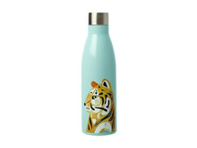 Load image into Gallery viewer, Pete Cromer Wildlife Double Wall Insulated Bottle 500ml Tiger