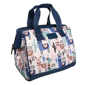 Sachi Insulated Lunch Tote - Llamas