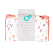 Load image into Gallery viewer, All4Ella - Pram Liner - Reversible - Hearts