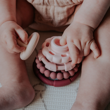 Load image into Gallery viewer, Jellystone - Rainbow Stacker & Teether Toy