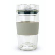 Load image into Gallery viewer, IOco 12oz All Glass Tea & Coffee Traveller