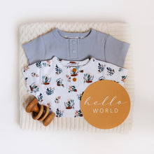 Load image into Gallery viewer, Snuggle Hunny Zen Short Sleeve Bodysuit