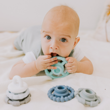 Load image into Gallery viewer, Jellystone - Rainbow Stacker & Teether Toy