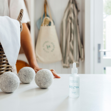 Load image into Gallery viewer, Ecoya Wild Sage & Citrus Laundry Dryer Ball Set