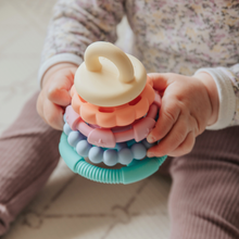 Load image into Gallery viewer, Jellystone - Rainbow Stacker & Teether Toy
