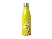 Load image into Gallery viewer, Pete Cromer Wildlife Double Wall Insulated Bottle 500ml Giraffe