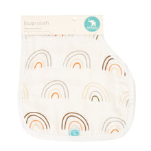 Load image into Gallery viewer, All4Ella - Burp Cloth - Earth Rainbow