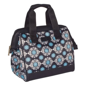 Sachi Insulated Lunch Tote - Black Medallion