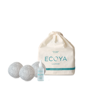 Load image into Gallery viewer, Ecoya Wild Sage & Citrus Laundry Dryer Ball Set