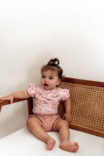 Load image into Gallery viewer, Snuggle Hunny Pink Wattle Short Sleeve Bodysuit
