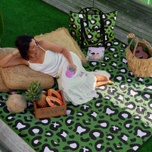 Load image into Gallery viewer, Picnic Mat - Ocelot Pink Khaki
