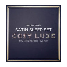 Load image into Gallery viewer, Annabel Trends Sleep Set Cosy Luxe Satin - Midnight