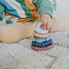 Load image into Gallery viewer, Jellystone - Rainbow Stacker & Teether Toy