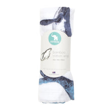 Load image into Gallery viewer, All4Ella Bamboo Cotton Wrap - Whale