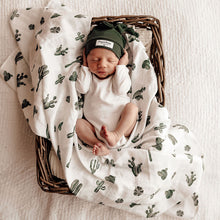 Load image into Gallery viewer, Snuggle Hunny Cactus Organic Muslin Wrap
