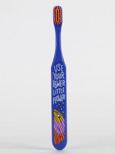 Blue Q Toothbrush - Use Your Power Little Flower