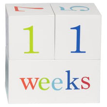 Load image into Gallery viewer, All4Ella - Milestone Blocks - Natural White