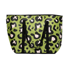 Load image into Gallery viewer, Beach Bag Jumbo - Ocelot Pink Khaki