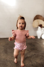 Load image into Gallery viewer, Snuggle Hunny Rose Short Sleeve Bodysuit