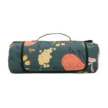 Load image into Gallery viewer, Picnic Mat - Aussie Flora Khaki