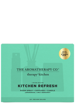 Load image into Gallery viewer, The Aromatherapy Co. Therapy® Kitchen Refresh Set - Lemongrass, Lime & Bergamot