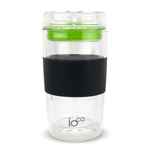 Load image into Gallery viewer, IOco 12oz All Glass Tea & Coffee Traveller