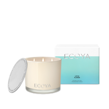 Load image into Gallery viewer, Ecoya Lotus Flower Natural Soy Wax Candle