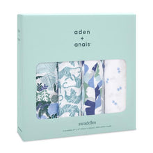Load image into Gallery viewer, aden + anais - 4 Pack Classic Swaddle - Dancing Tigers
