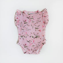Load image into Gallery viewer, Snuggle Hunny Pink Wattle Short Sleeve Bodysuit