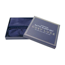 Load image into Gallery viewer, Annabel Trends Sleep Set Cosy Luxe Satin - Midnight