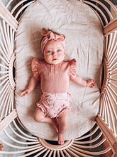 Load image into Gallery viewer, Snuggle Hunny Rose Short Sleeve Bodysuit