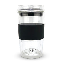 Load image into Gallery viewer, IOco 12oz All Glass Tea & Coffee Traveller