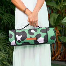 Load image into Gallery viewer, Picnic Mat - Ocelot Pink Khaki