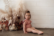 Load image into Gallery viewer, Snuggle Hunny Rose Short Sleeve Bodysuit
