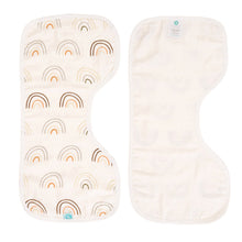 Load image into Gallery viewer, All4Ella - Burp Cloth - Earth Rainbow